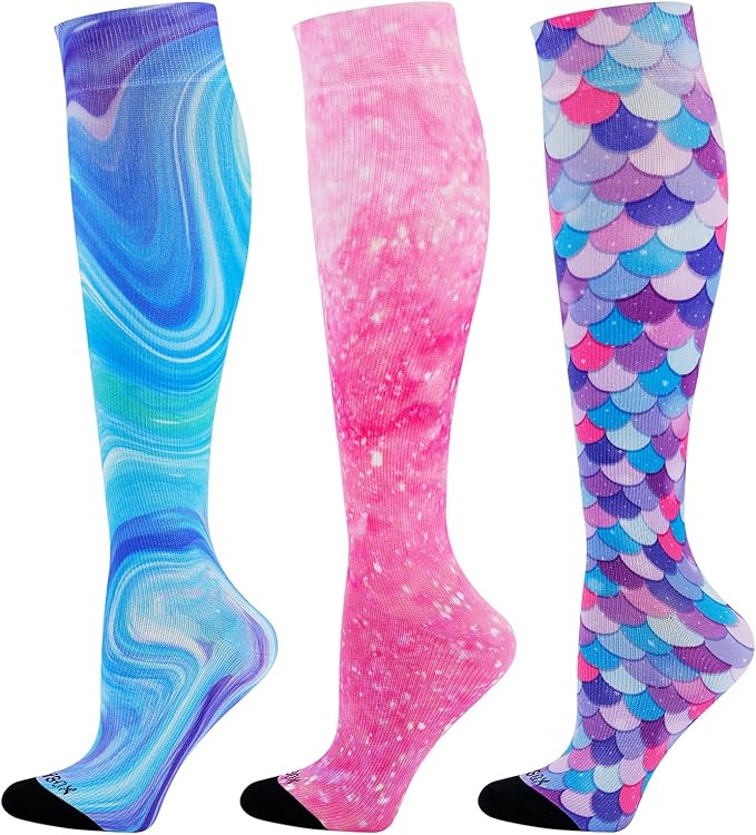 LEVSOX Compression Socks Women and Men, 20-30mmHg, Best for Nurses, Travel, Pregnancy