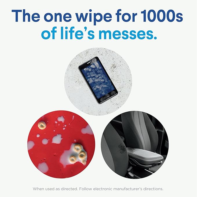 Clorox Disinfecting Wipes To Go Pack, Bleach Free, Fresh Scent, 9 Count, Pack of 24 (Pack May Vary)