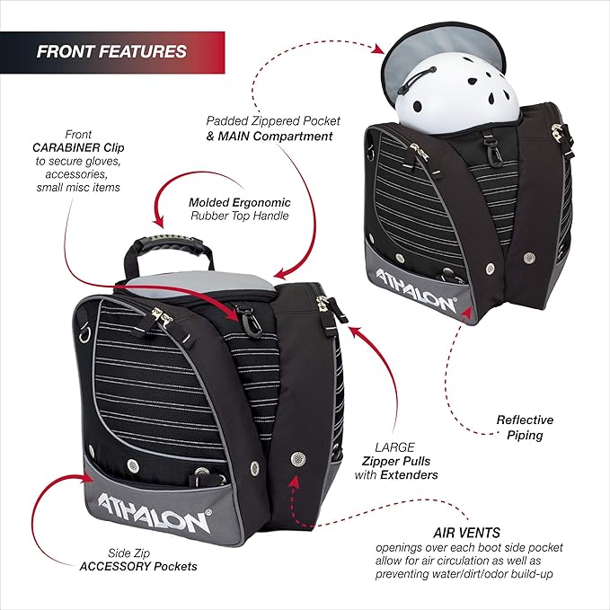Athalon Everything Ski Boot Bag and Backpack – Ski - Snowboard
