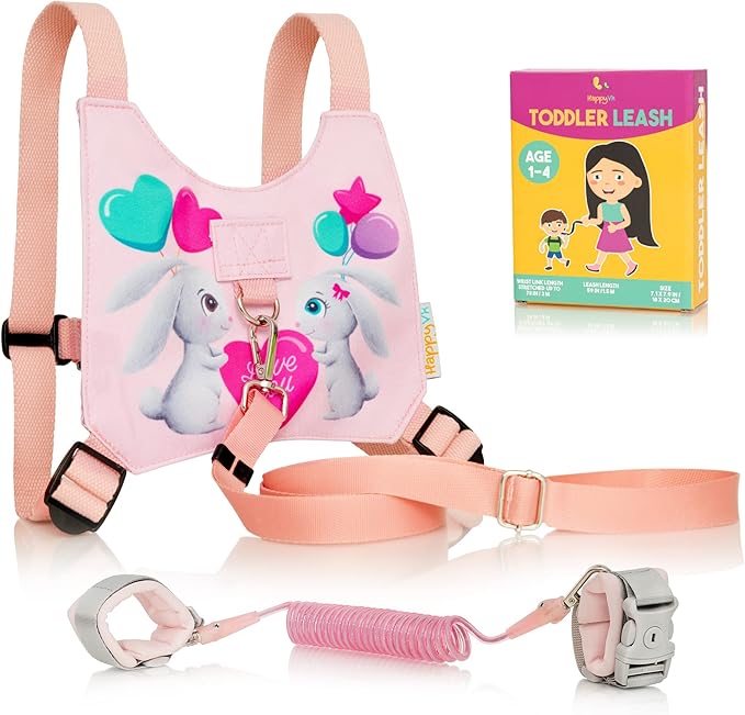 Toddler Leash Harness Kid Leash Child Safety Harness Baby Leash Anti Lost Ages 1-4