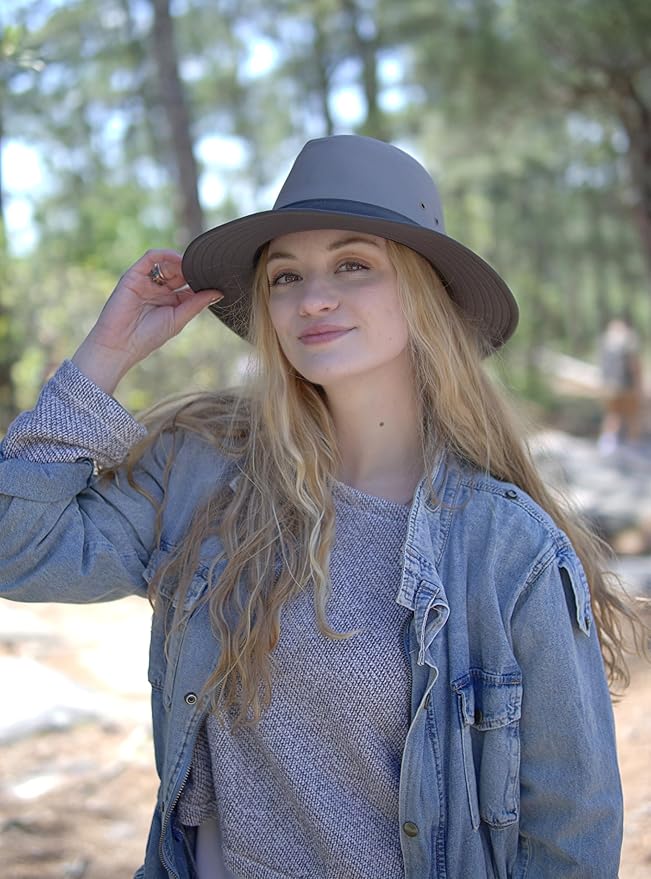 Bryce Wide Brim Safari Sun Hat – UPF 50+, Quick Dry | Fishing Hat for Women and Men