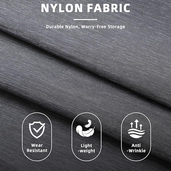 BAGAIL 6 Set/4 Set Lightweight Compression Packing Cubes with Packing List, Anti-Tearing Expandable Organizer Bags for Travel