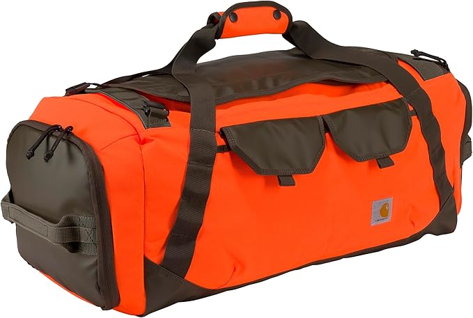 Carhartt Heavy Haul Utility Duffel Bag's, Water-Resistant Packable Bag for Jobsite, Gym, and Travel