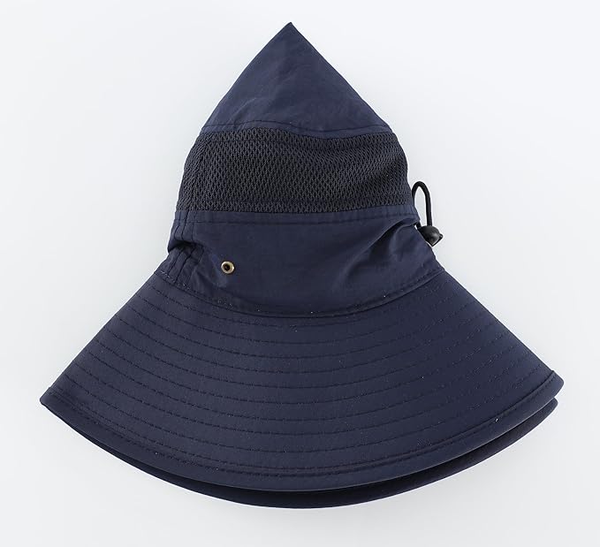 Home Prefer UPF 50+ Men's Sun Hat Wide Brim Bucket Hat UV Protection Hat for Mens Womens Beach Safari Gardening Golf Fishing