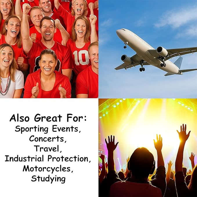 Homie Foam Earplugs for Sleeping, 60 Pair - 33dB Highest NRR, Comfortable Ear Plugs for Sleeping, Snoring, Travel, Concerts, Studying, Loud Noise, Work (Violet)