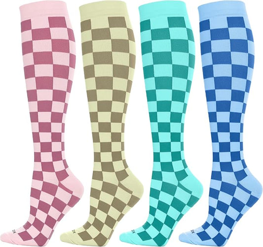 LEVSOX Compression Socks Women and Men, 20-30mmHg, Best for Nurses, Travel, Pregnancy