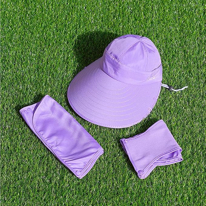Outdoor UPF 50+ UV Sun Protection Waterproof Breathable Face Neck Flap Cover Folding Sun Hat for Men/Women