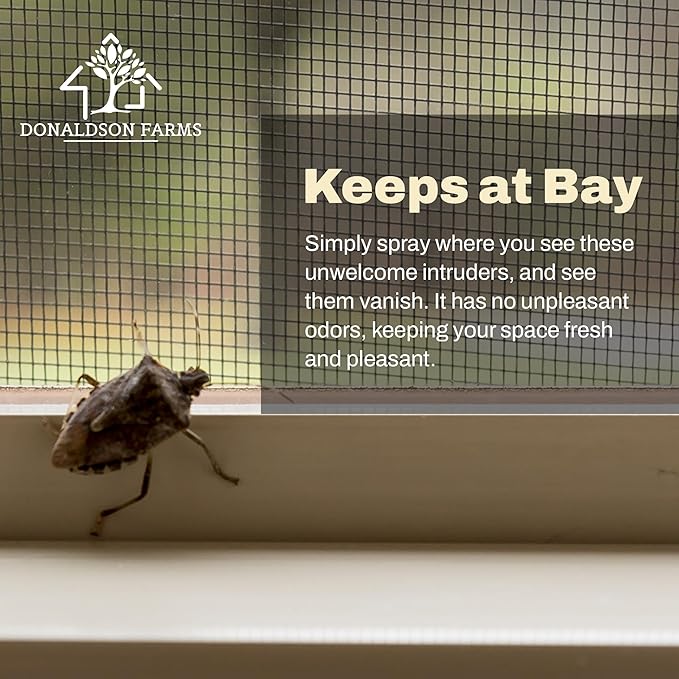 Stink Bug Spray - Naturally Eliminate Stink Bugs for a Refreshing Home Atmosphere, Keeping Unwelcome Intruders at Bay, 16oz