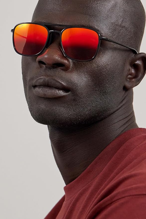 Maui Jim Polarized Men's and Women's Keokea Aviator Sunglasses