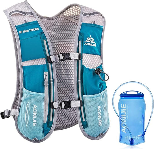 TRIWONDER Hydration Running Vest Backpack, Lightweight Water Pack for Men Women Hydration Backpack for Trail Race, Hiking, Cycling, Climbing, Camping, Jogging, Marathon