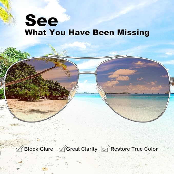 CARFIA Polarized Sunglasses for Women UV Protection Acetate Arms Metal Frame Woman's Shades CA3216