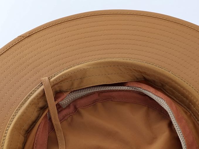 Home Prefer UPF 50+ Men's Sun Hat Wide Brim Bucket Hat UV Protection Hat for Mens Womens Beach Safari Gardening Golf Fishing