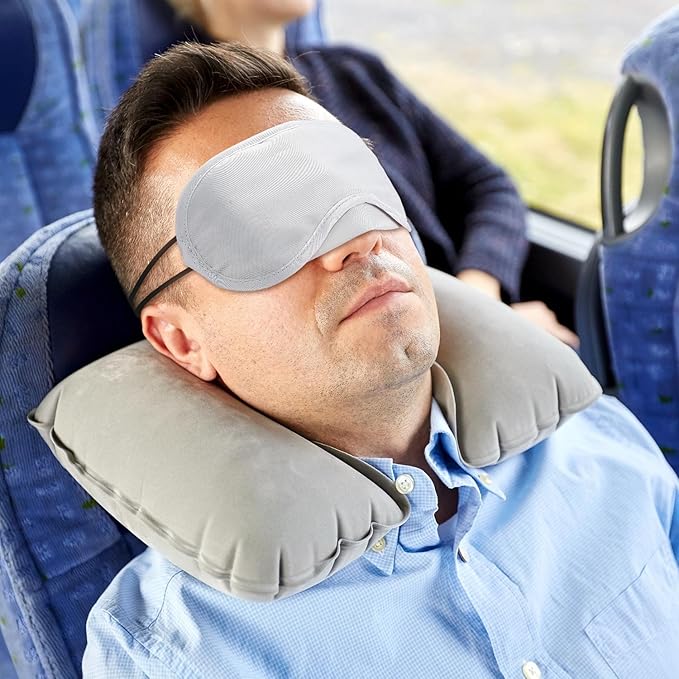 30 Pieces Blindfold Eye Cover Sleep Mask for Games Party Sleeping Travel with Nose Pad and Adjustable Strap (Multicolored)