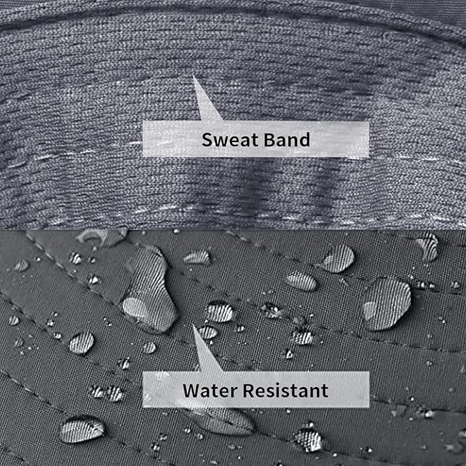 Sun Hats for Men Women Fishing Hat UPF 50+ Breathable Wide Brim Summer UV Protection Hat