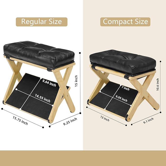 Foot Rest Under Desk, Wooden Desk Foot Rest with Non-Slip Rubber Stepping Surface, Ergonomic Under Desk Foot Stool, Enhances Posture, Office Home Work