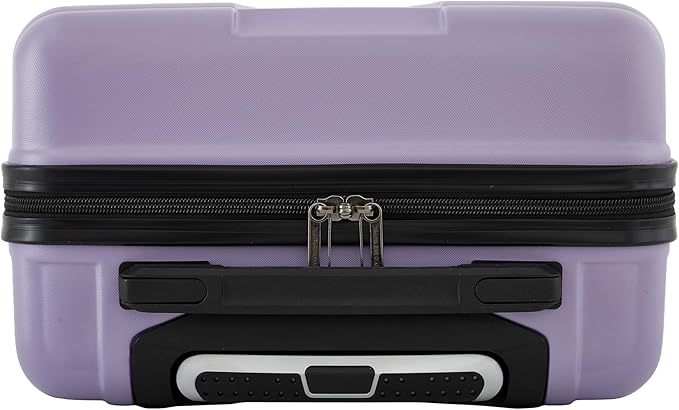 Travelers Club 22-Inch Gilroy Rolling Hardside Carry-On Luggage, Heirloom Lilac