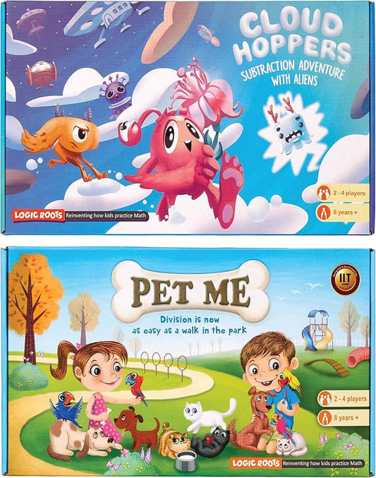 STEM Games for Kids, Learn Multiplication, Addition, Subtraction and Division (Subtraction + Divison)