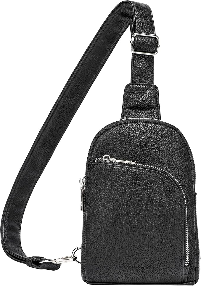 INICAT RFID Blocking Sling Bag Anti Theft Crossbody Bags Women Valentine's Day Gifts Travel Purses Vegan Leather