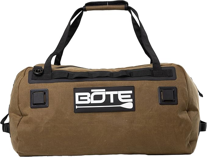 BOTE Highwater Duffel Bag Waterproof Fully Submersible Carry-on Size with 39 Liter Capacity Designed for Watersports Kayaking Fishing Hunting Boating Camping
