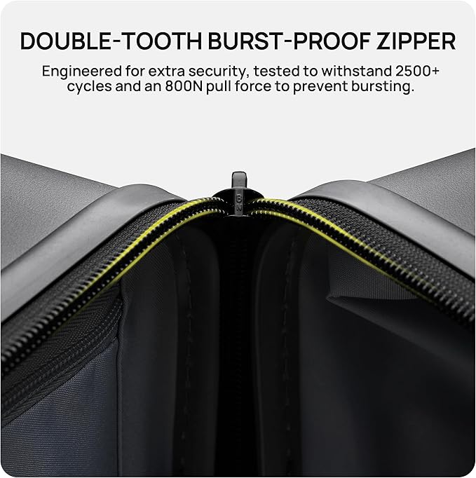 NINETYGO Carry On Luggage 22x14x9 Airline Approved, 20 Inch Luggage with Smooth Spinner Wheels, Lightweight, Hard Shell PC Suitcase Carry-On, Travel Luggage, TSA Approved (Black, Rhine Basic2.0)