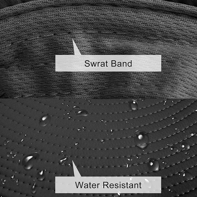 Sun Hats for Men Women Fishing Hat UPF 50+ Breathable Wide Brim Summer UV Protection Hat