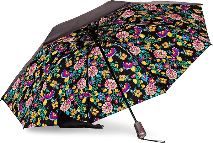 Totes Reverse Close Folding Inbrella with Auto Open Close and Compact