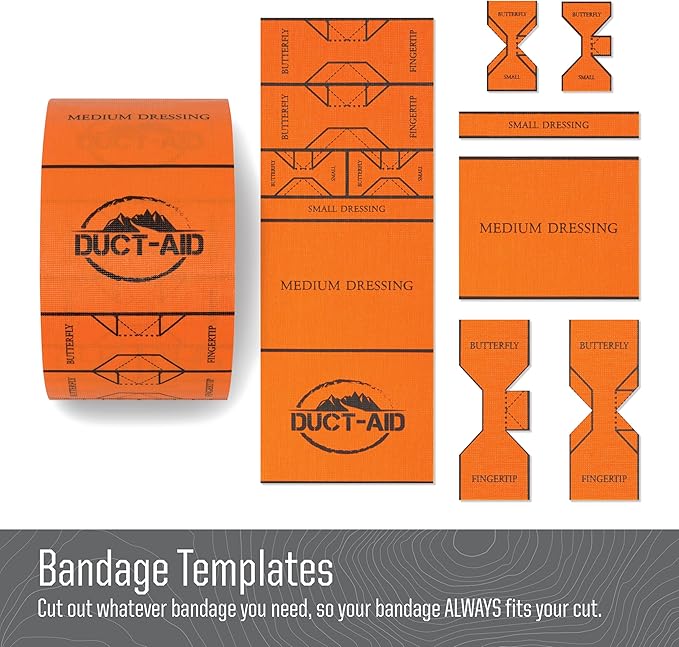 Compact First Aid Kit, Medical Grade Adhesive, Emergency Response Kit, 1 Pound (Full Kit)