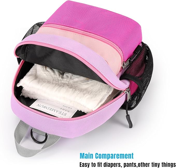 STEAMEDBUN Toddler Backpack Leash for 1-3: Backpack with Leash for Boys Girls - Anti-Lost Harness Backpack for Walking