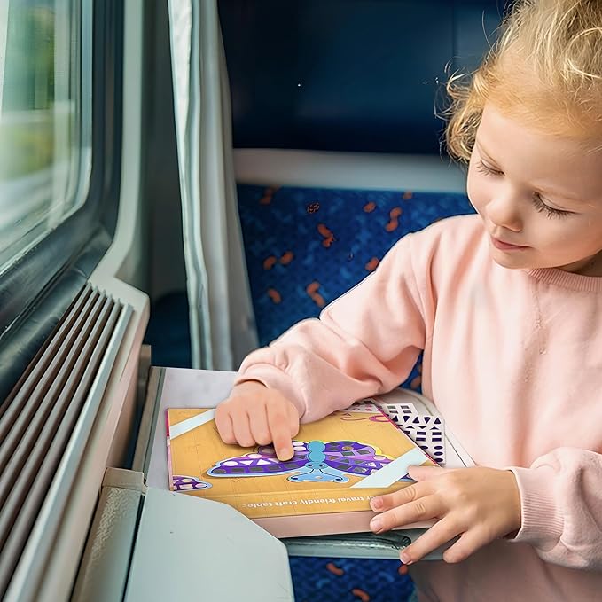 Imagimake Mirror Mosaic Butterfly & Peacock Kids Art Set | DIY Craft Kit | Foil Stickers for Girls | Crative Mosaic Kit | Christmas Activities for Kids | Christmas Gifts for Girls & Boys Ages 3-5-8-10