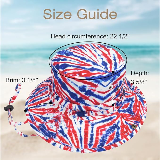 Bucket Hat Wide Brim UV Protection Sun Hat Boonie Hats Fishing Hiking Safari Outdoor Hats for Men and Women
