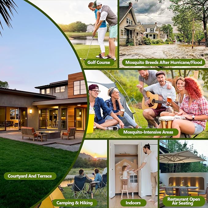 Mosquito Coils Outdoor Patio Fresh Scent,Use Reaches Up to 10 feet, Each Mosquito Coils Burns for 5-7 Hours (Contains 40 coils & 4 Stands)