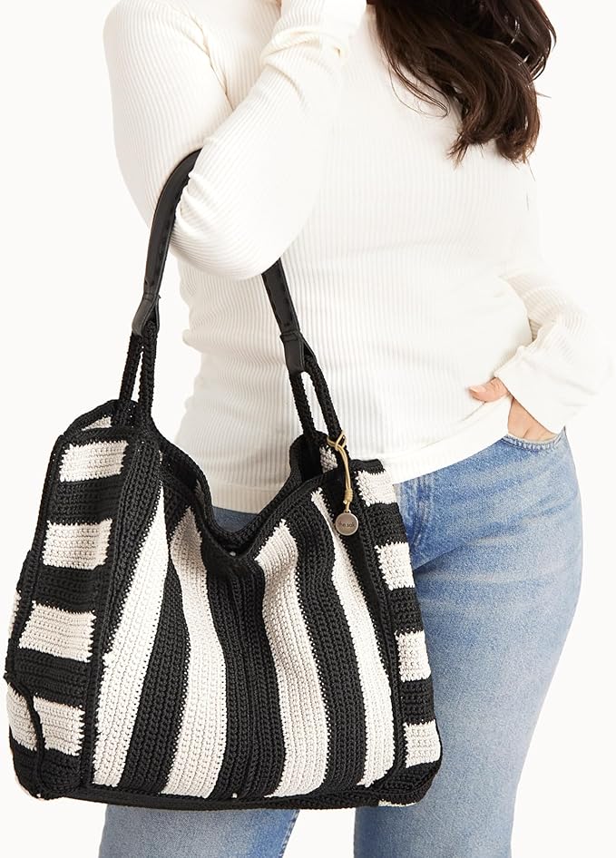 The Sak Los Feliz Large Tote Bag - Woman's Purse For Everyday, Travel, Beach Bag - Roomy Handbag With Shoulder Bag Strap