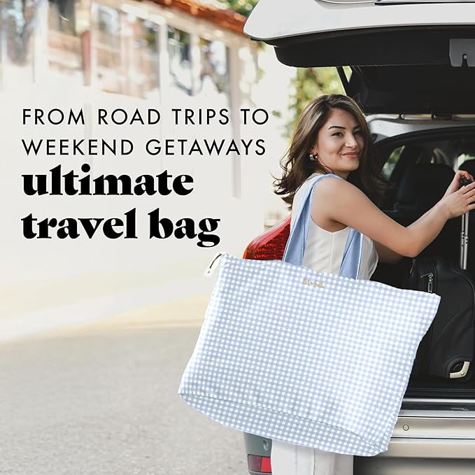 Fit & Fresh Large Beach Bag for Women - Extra Large Travel Tote With Pockets