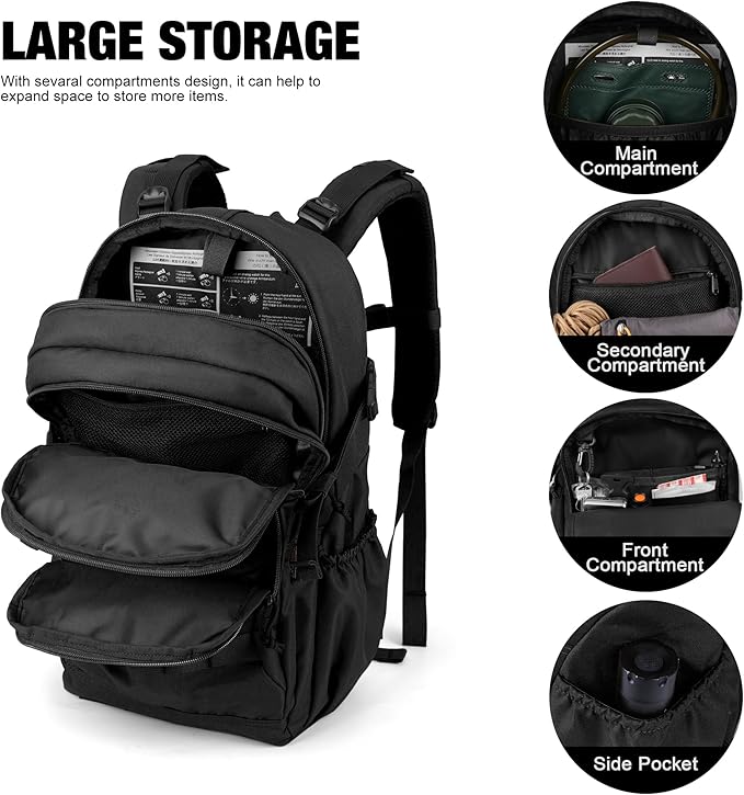 Mardingtop Military Tactical Backpack for Men 28L Molle Rucksack Assault Pack EDC Daypack for Hiking,Travel,Camping, Hunting