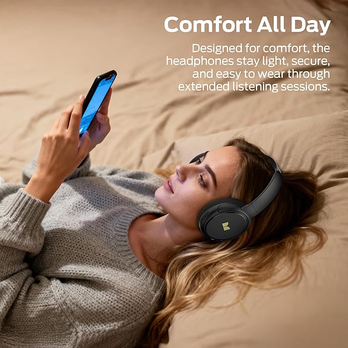 Monster TVlink 300 Wireless Headphones, TV Headphones Wireless for Seniors with Transmitter Charging Base, Over Ear Headphones with Bluetooth 5.3, 45H Playtime, No Audio Delay, Comfortable Fit