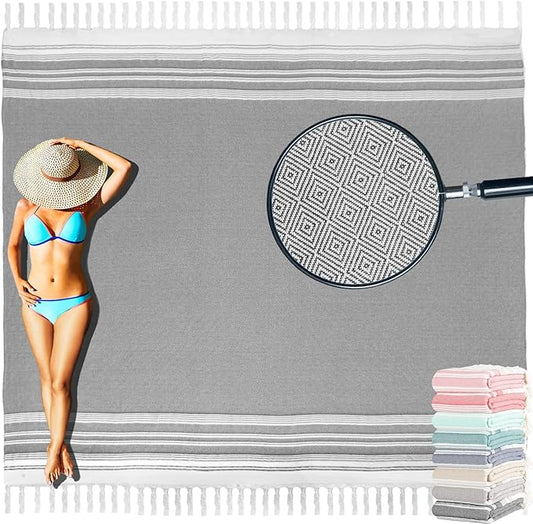 Large Throw Blanket Yoga Blanket Turkish Beach Towel Mens Birthday Gift Idea Dad Father Day Husband Brother Uncle Boyfriend Male Grandpa Him Appreciation Thank You Retirement 60th 50th 40th 30th