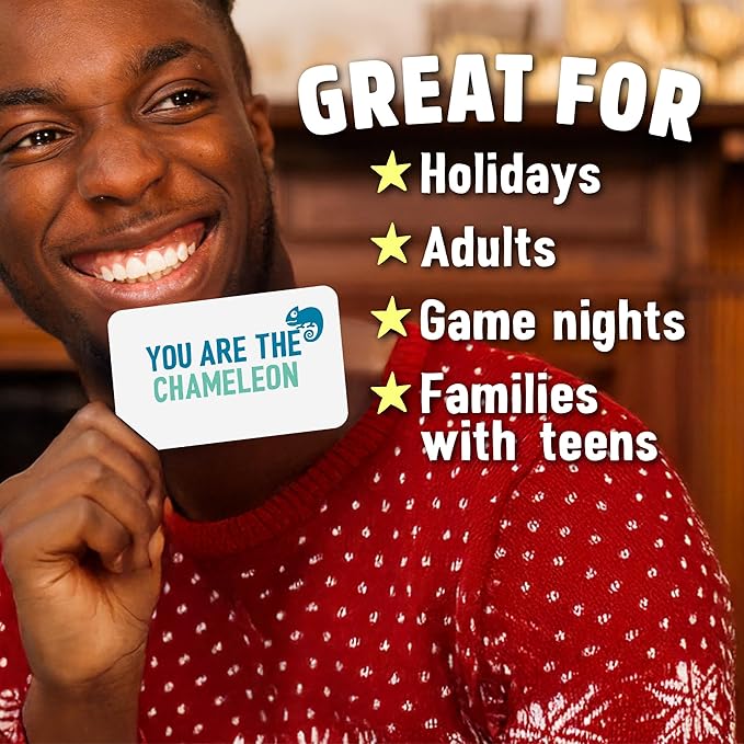 Big Potato The Chameleon, Award-Winning Board Game for Families & Friends for 3-8 Players