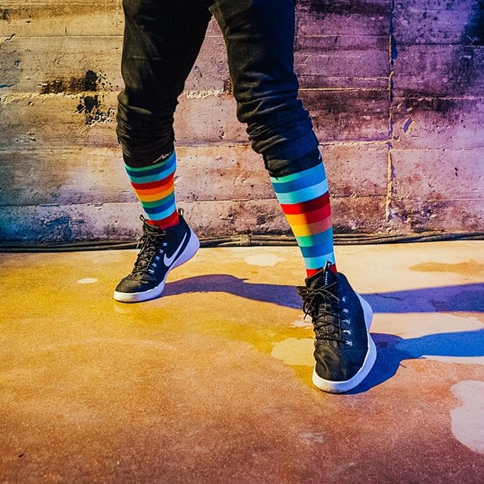 NEWZILL Medical Compression Socks for Women & Men, 20-30 mmHg Knee-High Support for Circulation, All-Day Comfort for Work Travel Running Cycling and Fitness