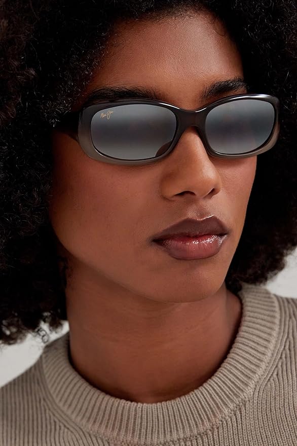 Maui Jim Polarized Women's Punchbowl Rectangular Sunglasses