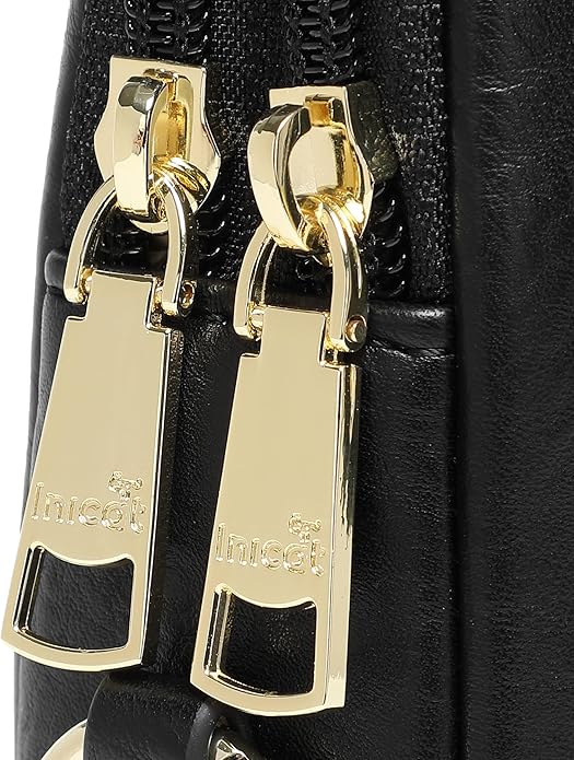 INICAT Travel Small Crossbody Sling Bags Women Cross Body Purses Passport Holder Vegan Leather Fanny Packs Birthday Gifts