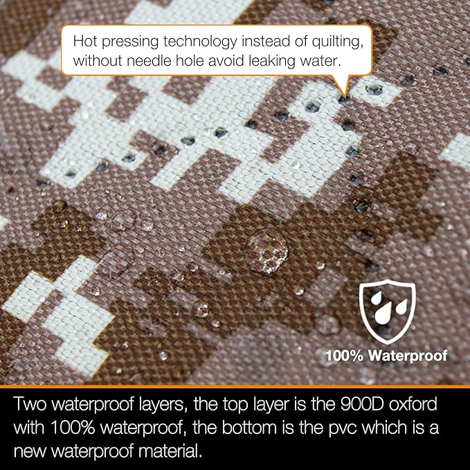 iBuddy Dog Truck Seat Cover with Mesh Window 100% Waterproof Pet Seat Cover Durable Dog Truck Hammock Machine Washable X-Large Against Dirt and Dog Fur for Car and Large SUV, Trucks