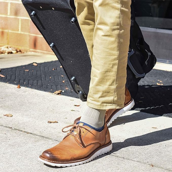 Medical Grade Compression Socks for Men & Women 15-20 mmHg by OrthoSleeve (Tan, X-Large)