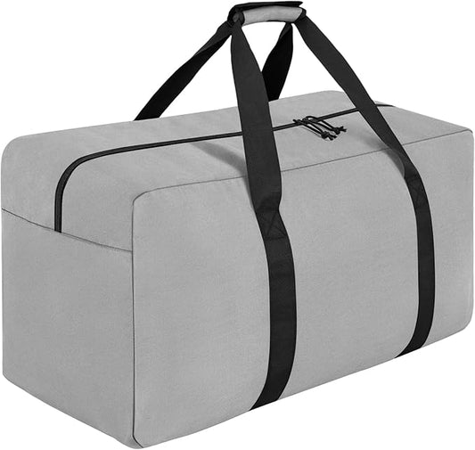 Extra Large Travel Duffle Bag, 120L Gear Bag for Men and Women, Storage Bag Ideal for Overnight Camping and Weekend Getaways