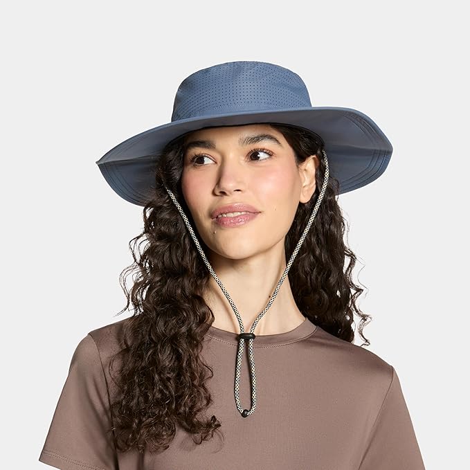 MISSION Cooling UPF Boonie Hat - Unisex Sun Hat for Hiking, Beach & Fishing - Sweat & Water Activated Technology