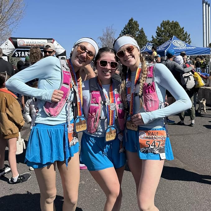 TRIWONDER Hydration Running Vest Backpack, Lightweight Water Pack for Men Women Hydration Backpack for Trail Race, Hiking, Cycling, Climbing, Camping, Jogging, Marathon