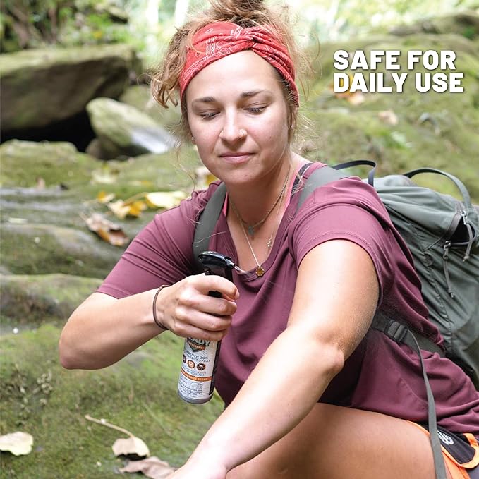 Ranger Ready Picaridin Insect Repellent, Ranger Orange Scent - DEET-Free Travel Size Bug Spray (3.4 Oz, Pack of 1)