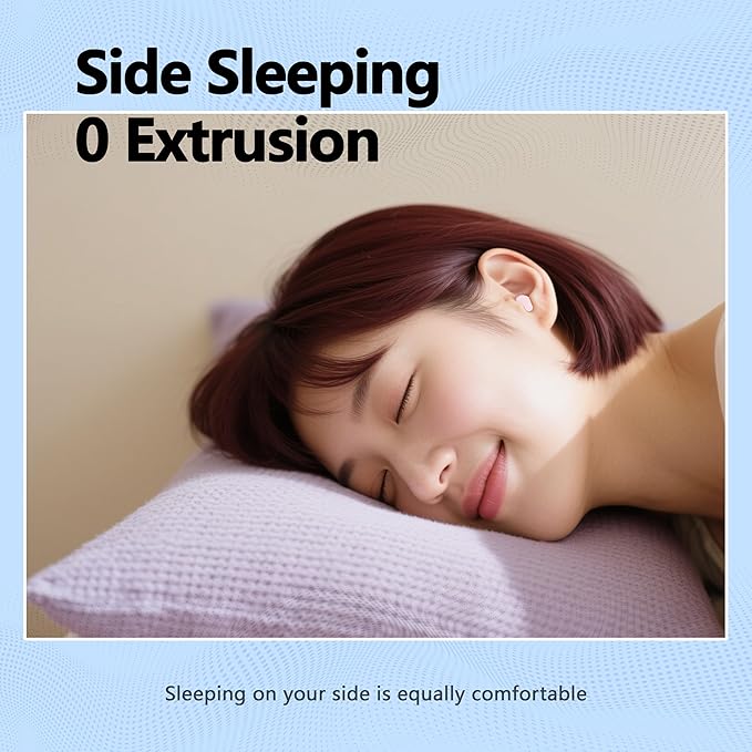 Ear Plugs for Sleeping Noise Cancelling, 45dB for Noise Reduction, Noise-Reducing Earplugs for Sleeping, Concerts, Shooting, Silicone Hearing Protection Earbuds with 8 Eartips (Black, One Size)