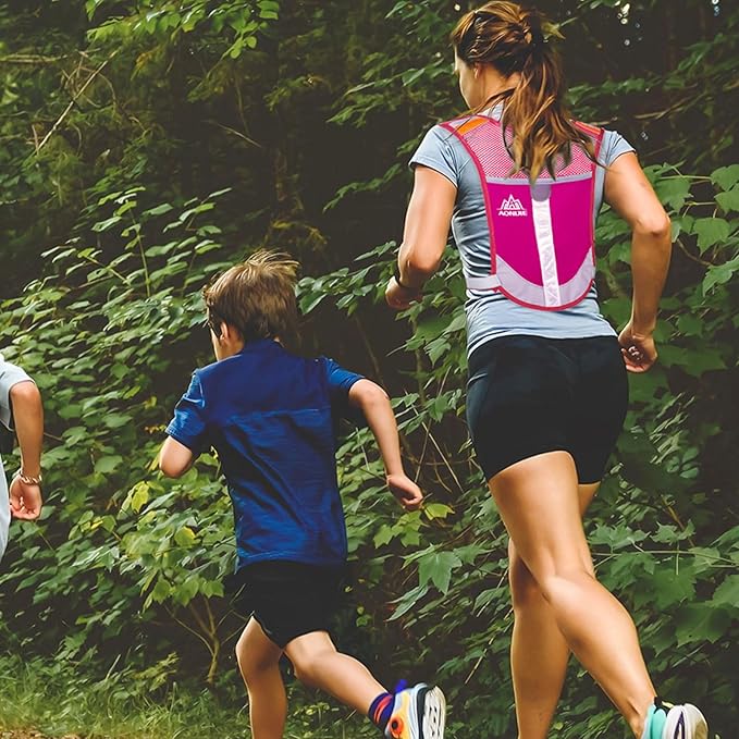 Azarxis Running Water Bottles Flask BPA Free Leakproof Hydration Vest Packs Waist Belt Replacement for Triathlon Marathon Hiking Cycling Climbing Runner