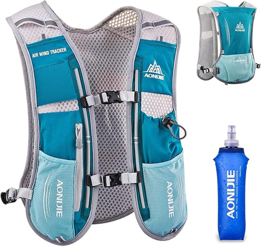 TRIWONDER Hydration Running Vest Backpack, Lightweight Water Pack for Men Women Hydration Backpack for Trail Race, Hiking, Cycling, Climbing, Camping, Jogging, Marathon