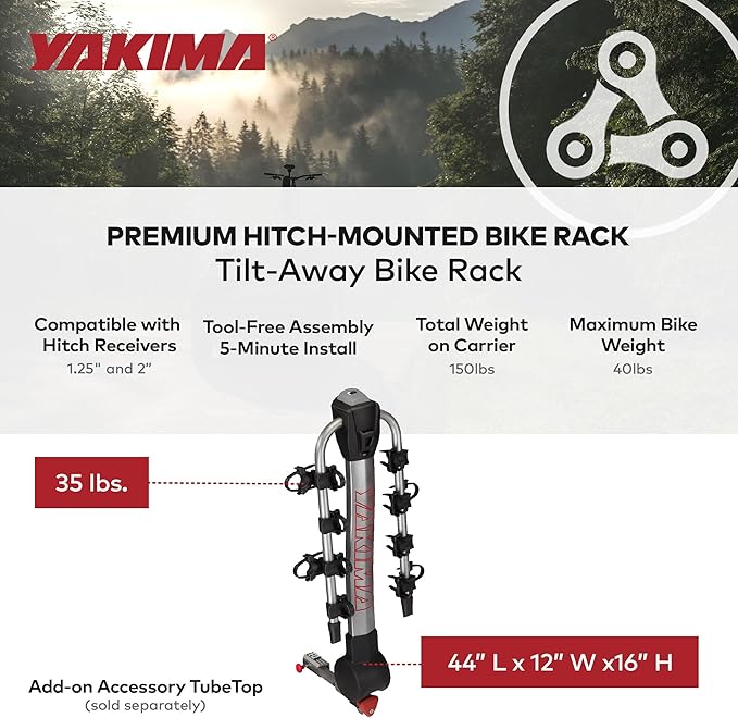 Yakima Products RidgeBack Hitch Bike Rack